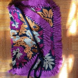NWT Anthropologie Ibban Clutch